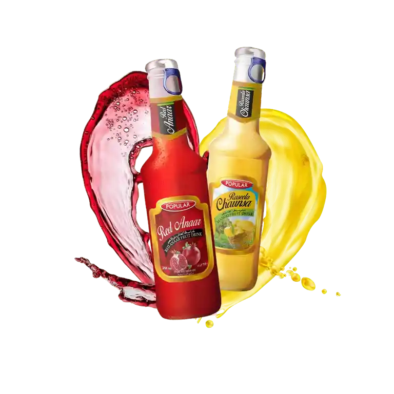 Popular red anar and lemon sauces